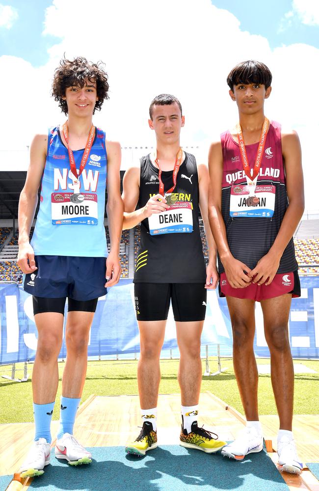 Australian All Schools track and field championships in Brisbane. Saturday December 7, 2024. Picture John Gass