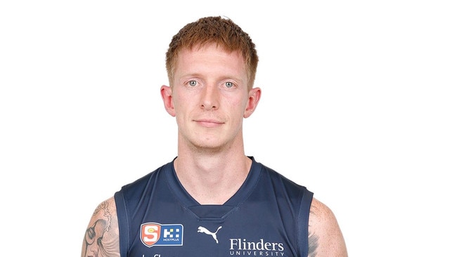 South Adelaide defender Reece Slape will be playing-coach of Goolwa/Port Elliot in 2023. Picture: SANFL