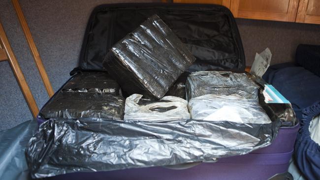 Monday, November 14 2011, 10:30AM: Australian law enforcement agencies have dealt a significant blow to an international organised crime syndicate, arresting four Spanish nationals and seizing 300 kilograms of cocaine from a yacht in Bundaberg, Queensland over the weekend. Picture: Supplied