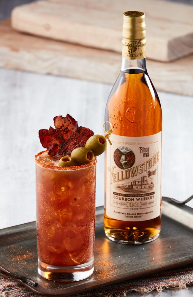 The Yellowstone Bourbon Bacon Bloody Mary.