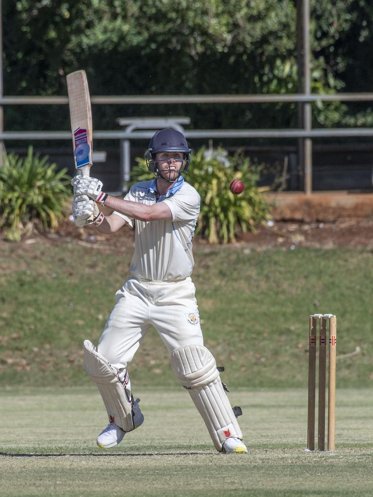 Luke Neale bats for Wests. Picture: Nev Madsen.