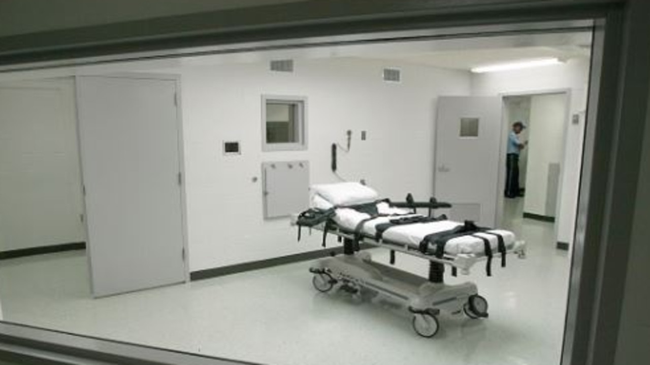 Miller will die in this execution room. Picture: Alabama Dept of Corrections