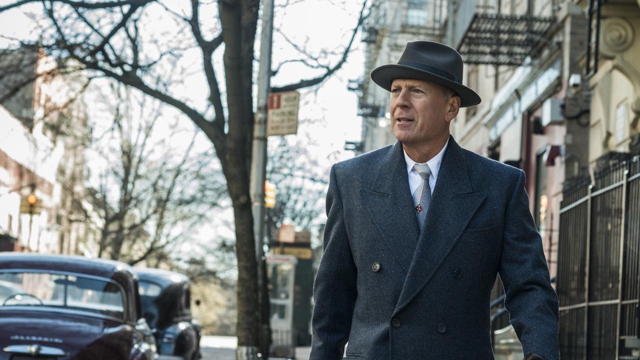 Bruce Willis in a scene from the movie Motherless Brooklyn. Picture: Warner Brothers Pictures