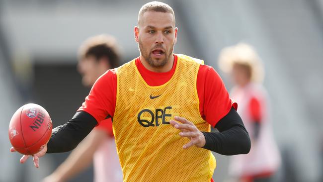 Lance Franklin and the Swans were forced to leave Melbourne. Picture: Getty Images