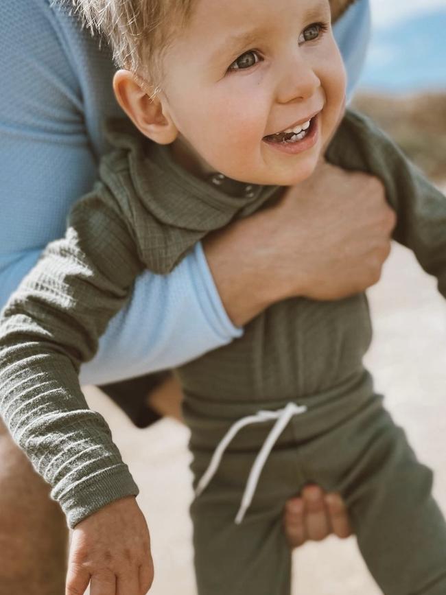 Mum Jordan described Levi as a “beam of sunshine”.