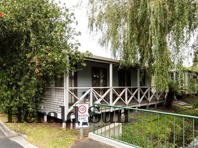 The property at Ocean Grove Holiday Park. Picture: Mark Dadswell