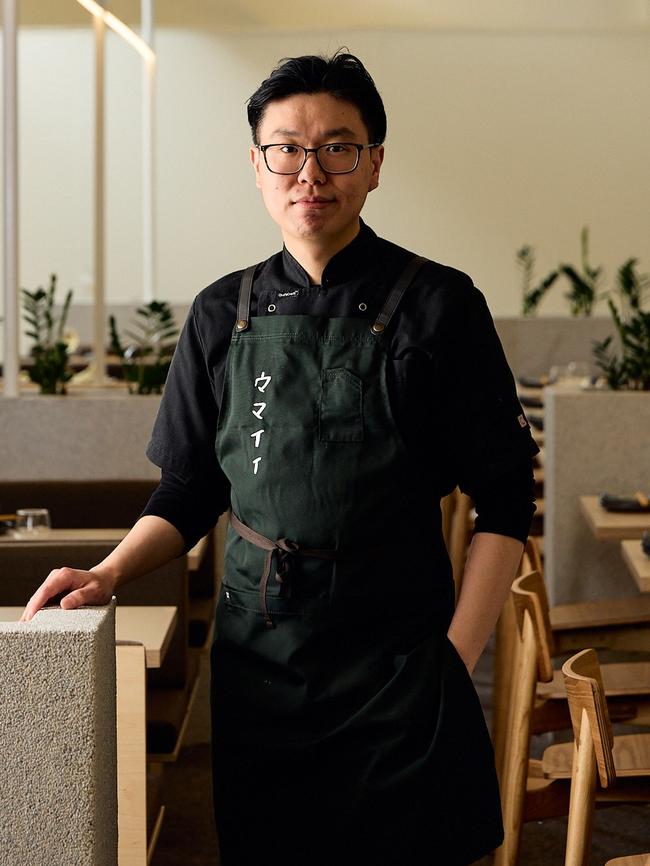 Chester Chan, owner/chef at Umaii Japanese restaurant, Adelaide