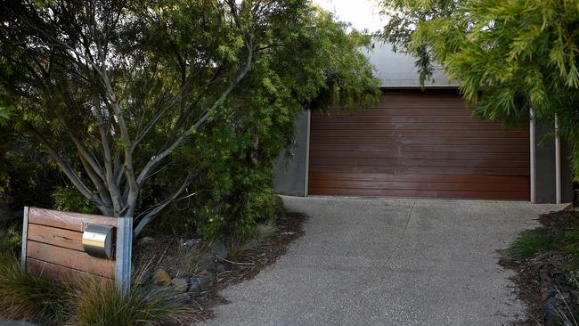 The garage in Cowes where Samantha Fraser’s body was found. Picture: Nicole Garmston