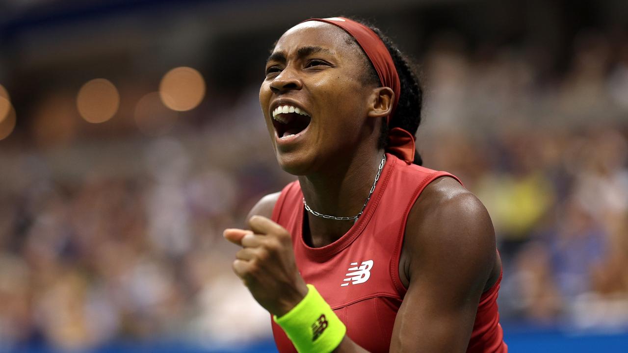 Coco Gauff. Photo by Elsa/Getty Images.