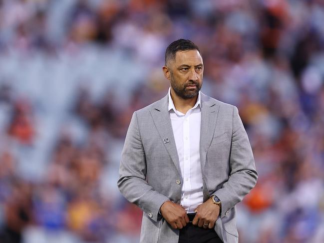 Kit and Luke credit Benji Marshall’s family-first mindset as a key motivator. Picture: Getty Images