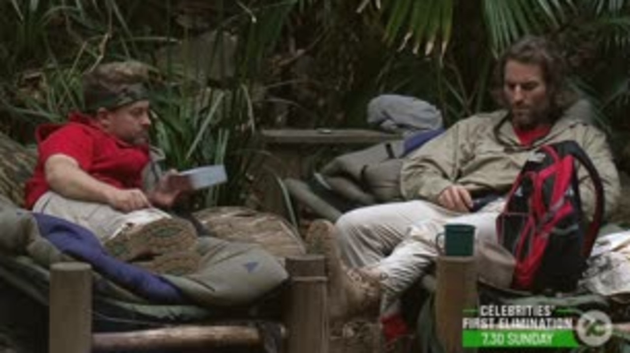 Ash noticed something in his pants. Picture: Channel 10