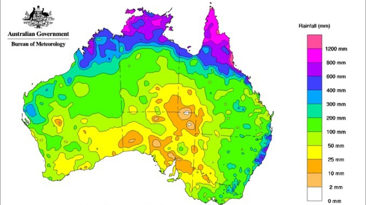 Australia weather La Nina result in wettest summer in four years The