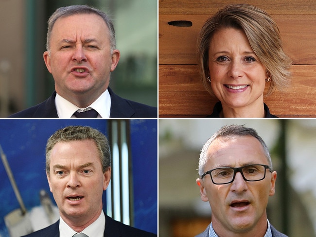 Key players: Anthony Albanese, Kristina Keneally, Christopher Pyne, Richard Di Natale.