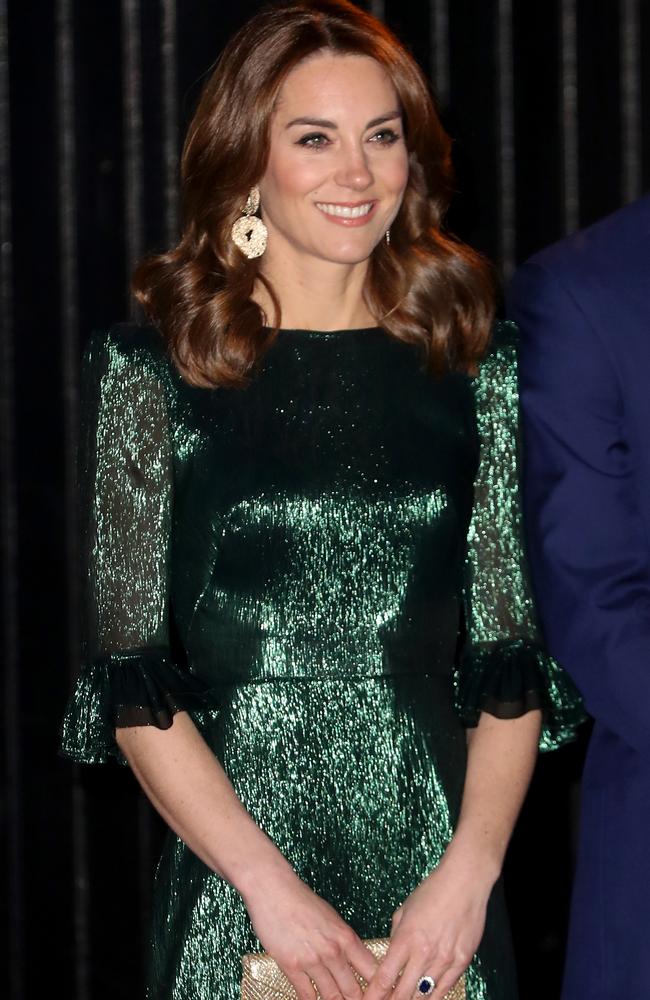 Catherine, the Duchess of Cambridge, attends a reception hosted by the British Ambassador to Ireland. Picture: Getty Images