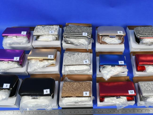 Criminals will try any method they can to import drugs into Australia. Picture: Australian Federal Police