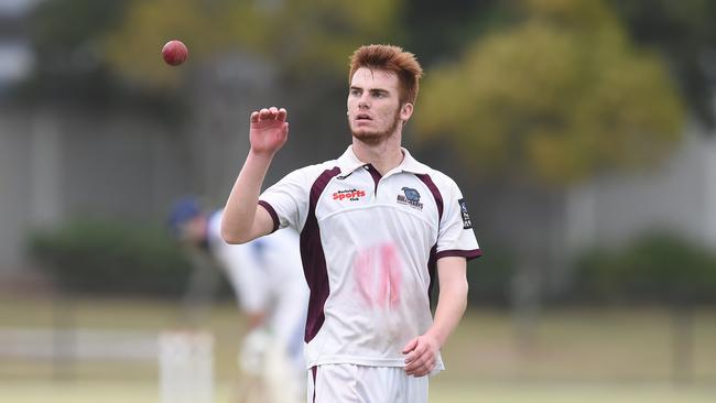 Kookaburra Cup cricket - Burleigh vs Alberton Ormeau at OzStrength Oval, Christine Avenue, Burleigh Waters. Alberton Ormeau batting. O Southern bowling. Picure: Lawrence Pinder