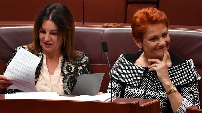 The government hopes to pass legislation to repeal the medivac laws this week but faces the threat of a second defeat at the hands of Pauline Hanson and Jacqui Lambie. Picture: AAP