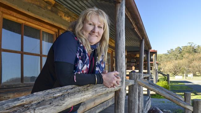 Dargo Hotel co-owner Helen Hall says it’s ‘someone else’s turn’ to make their mark on the iconic hotel. Picture: Dannika Bonser