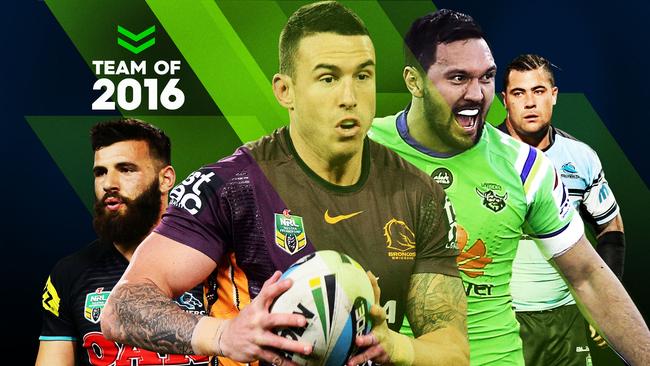 NRL Team of the Year 2016.