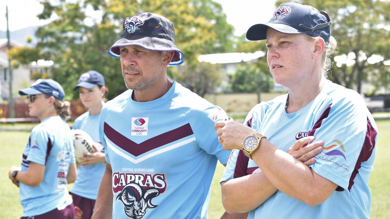 CQ Capras women's trial day at Rockhampton's Kettle Park, November 20, 2021.