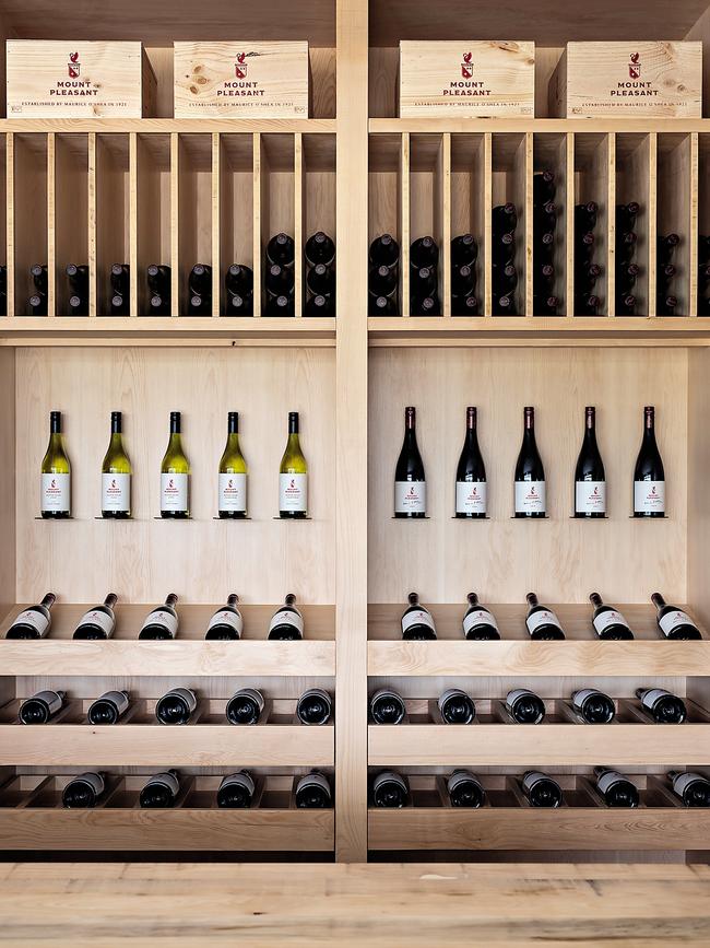 The modern cellar door on the remarkable estate.