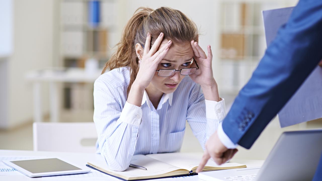 GENERIC IMAGE: A generic image of an office worker being bullied.