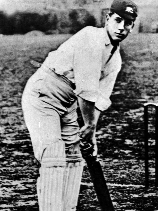 Former Australian captain and Prince Alfred old scholar Clem Hill, pictured in 1904.