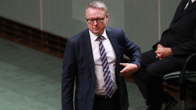 Question Time: Joel Fitzgibbon during Question Time. Picture: Gary Ramage