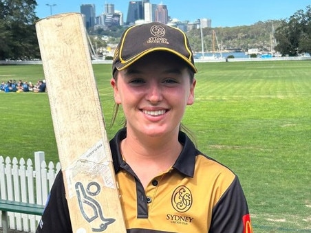 Olivia Pelly delivered all-round magic. Supplied: Sydney Cricket Club