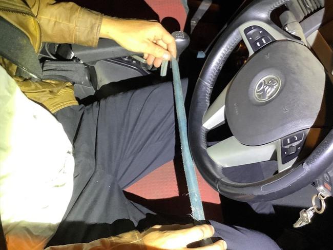 Police stunned by Toogoom driver’s DIY car fix