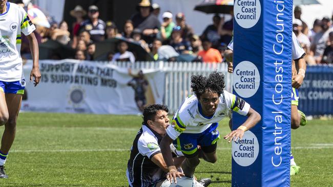 U17s boys Koori Knockout grand final, La Perouse Panthers vs Bundjalung Baygal Warriors. Picture: Andrea Francolini