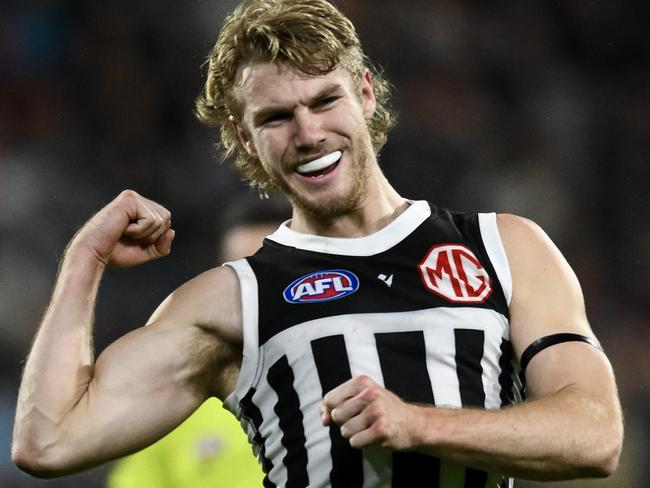 Port Adelaide star Jason Horne-Francis is primed for a big finals campaign after narrowly missing All-Australian selection in his third season. Picture: Mark Brake / Getty Images