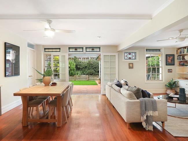 The Callanders’ Randwick home sold for $3,856,000.