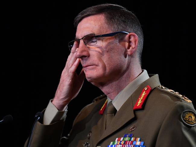 Chief of the Australian Defence Force General Angus Campbell. Picture: Getty Images