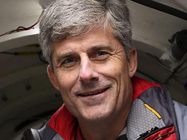 This undated image courtesy of OceanGate Expeditions, shows their CEO and founder Stockton Rush. Rescuers searching for OceanGate's Titan submersible near the wreck of the Titanic have detected 
