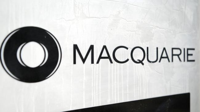 Macquarie Bank’s offices will no longer accept cash payments. Picture: Dan Peled / NCA NewsWire