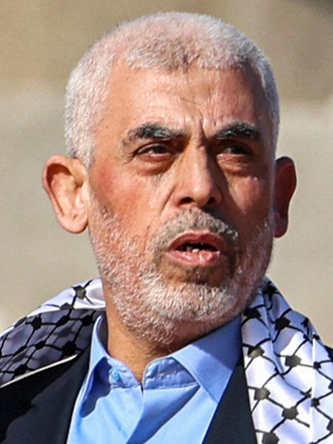 Yahya Sinwar. Picture: AFP