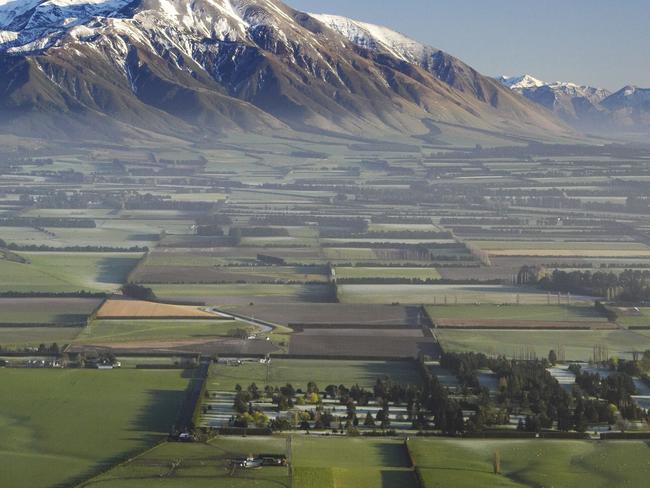 Earthquake hit Canterbury Plains in New Zealand this morning. Picture: Tourism New Zealand.