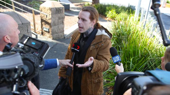 Mr Worthington said he had left it to the courts to decide his fate, and they had done so. Picture: NCA NewsWire / David Crosling