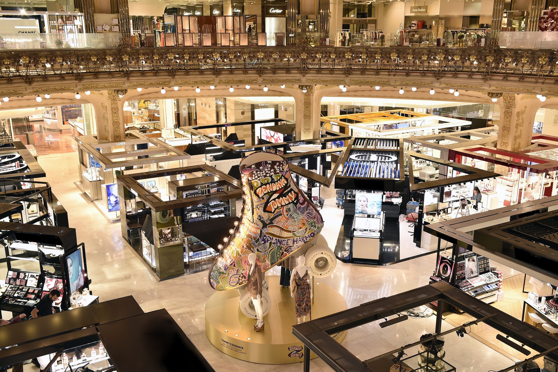 Louis Vuitton Paris Galeries Lafayette Store, France