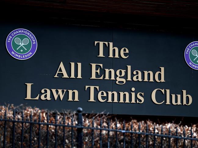 Wimbledon has been cancelled. Picture: Getty Images