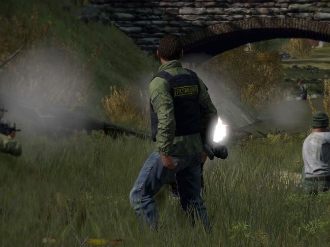 Screenshots from the PC game 'DayZ'.