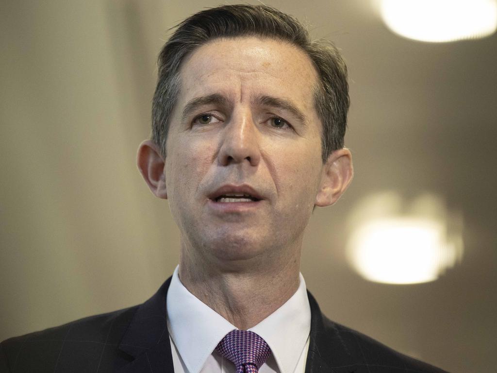 Simon Birmingham has left the door open to the measure. Picture: NCA NewsWire/Gary Ramage