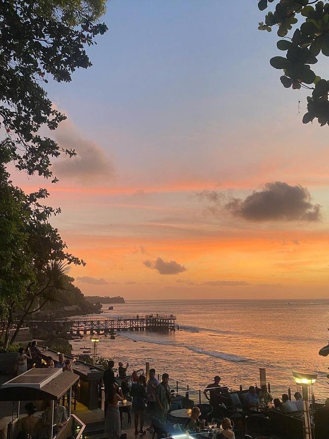 Tourists love the picturesque island for its laid-back lifestyle and the hospitality of the Balinese people. Picture: Instagram, @nastassja.xydias