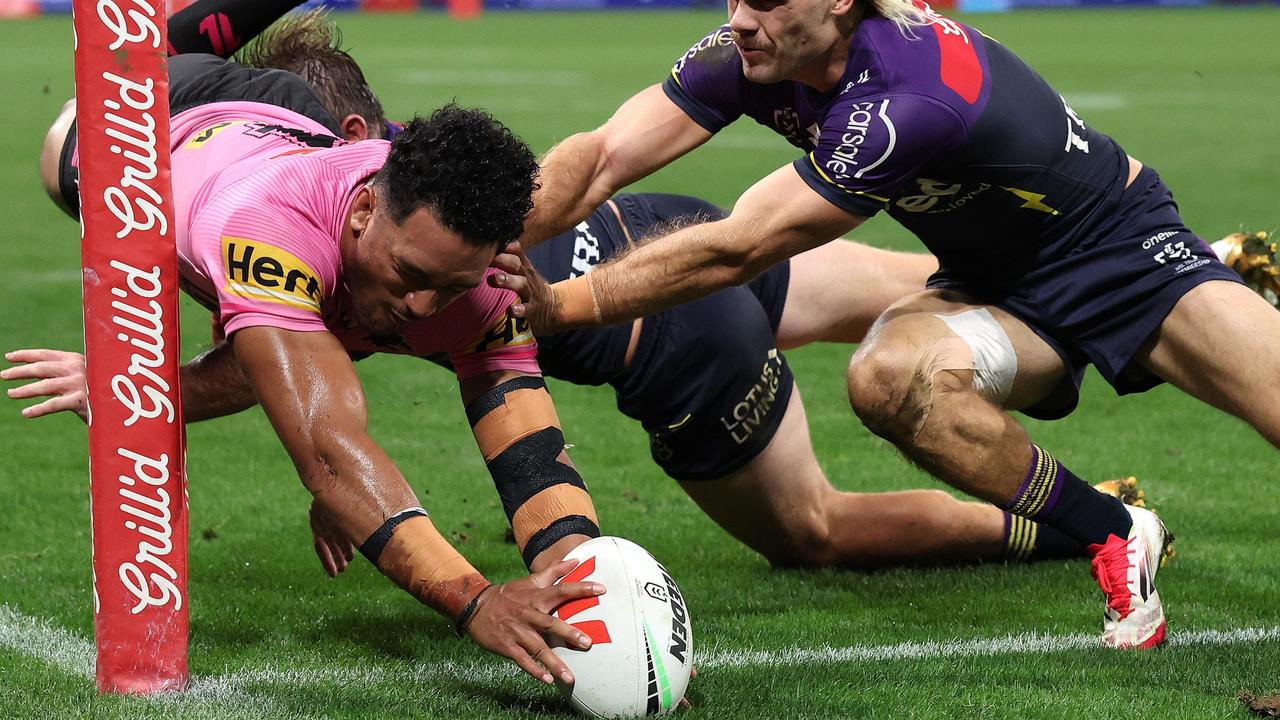 NRL Live: Storm holding narrow lead as star players fall