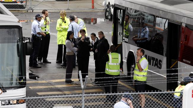 Qantas will outsource the operation of its crew and customer bus services to Kinetic Group, resulting in about 50 job losses.