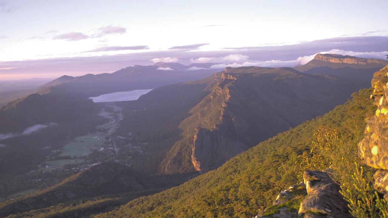 The lookout shows panoramic views of the Grampians National Park. Picture: Supplied