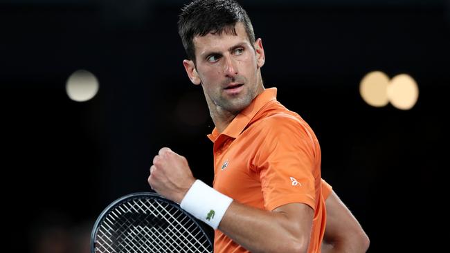 Tennis superstar Novak Djokovic went out of his way to stay at Sequoia when he was in SA recently for the Adelaide International. Picture: Sarah Reed / Getty Images