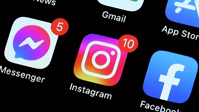 A worldwide outage is underway on Instagram. Picture: NCA NewsWire / Nicholas Eagar