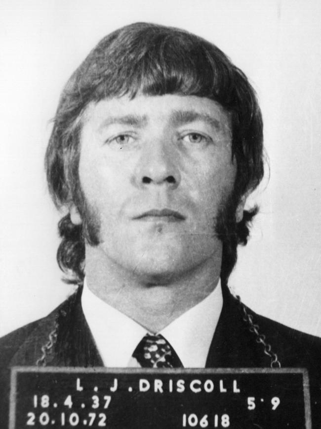 Oceanic Hotel gang member “Jimmy the Pom” Driscoll in 1972.